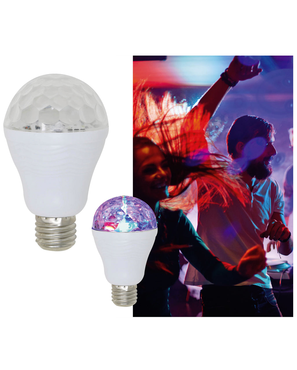 RGB LED Disco Glühbirne
