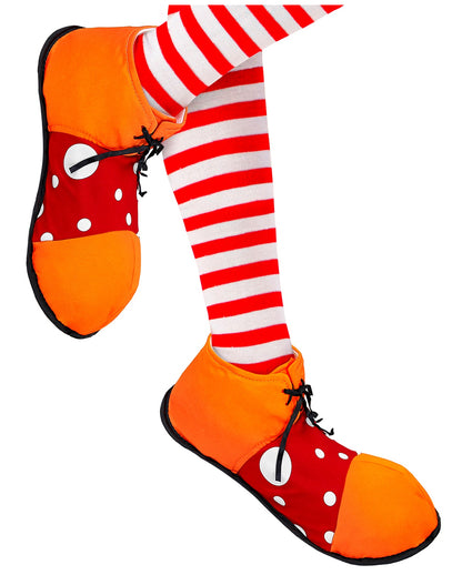 Clown Schuhe mit Punkten