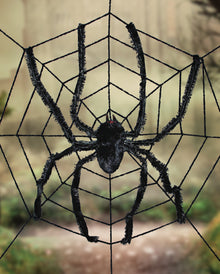 Monsterspinne im Netz 240 cm