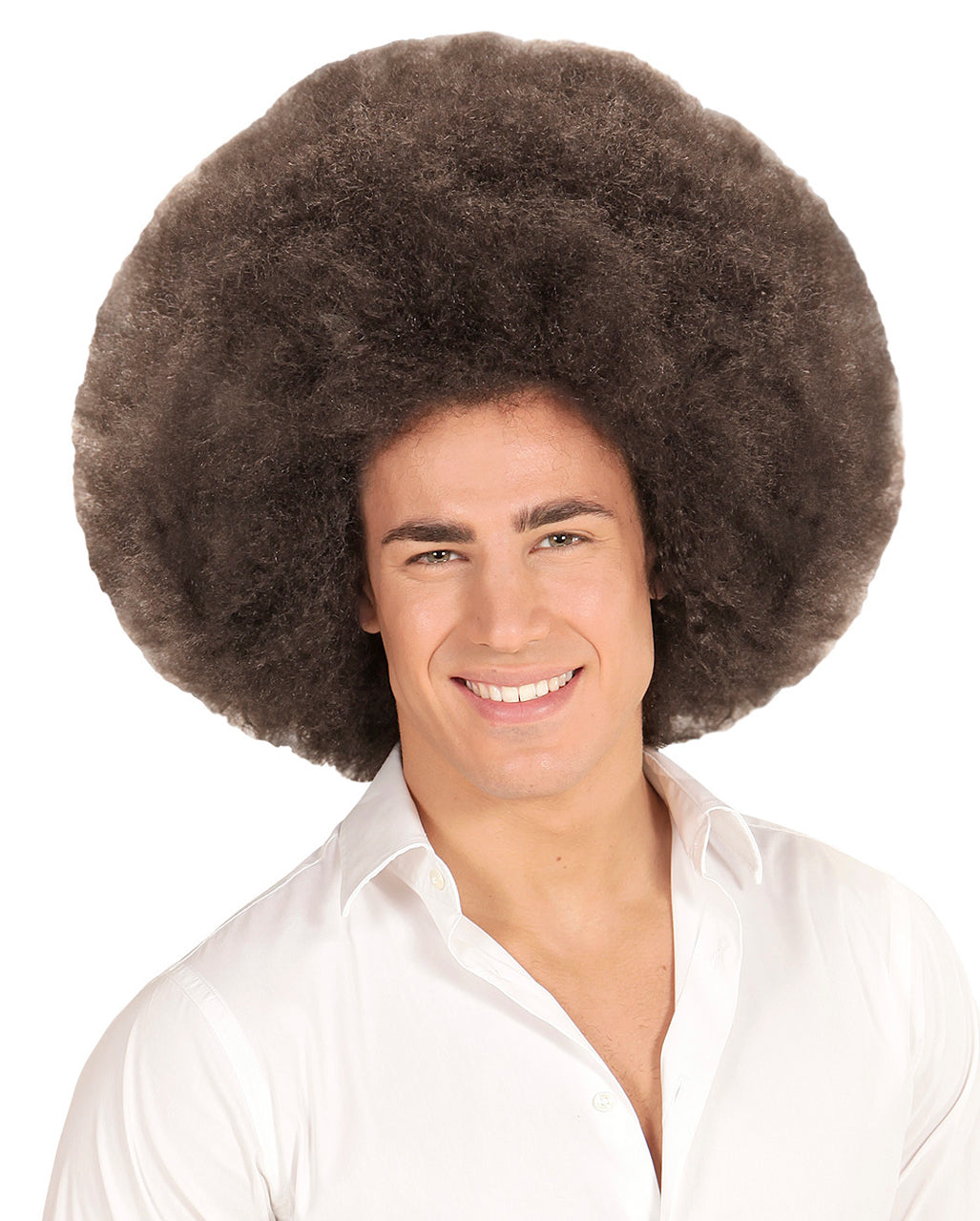 Riesige Afro Perücke Braun