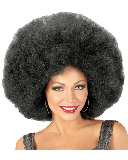 Riesige Afro Perücke Schwarz
