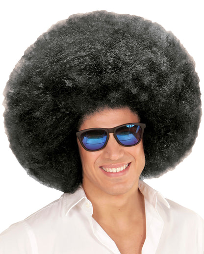 Riesige Afro Perücke Schwarz
