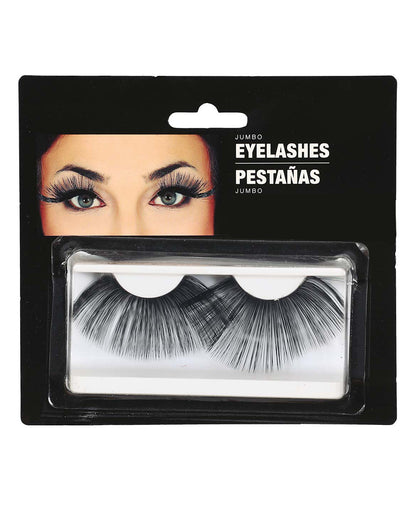 Riesige Schwarze Wimpern