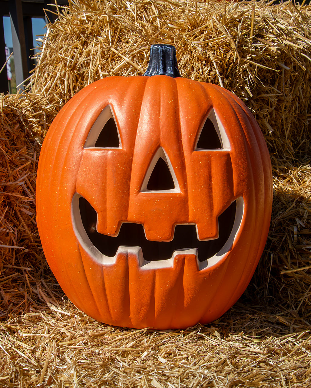 Giant Halloween Pumpkin With Light 44cm
