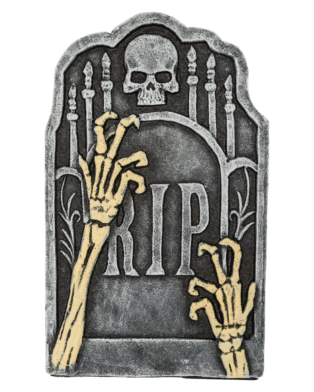 RIP Gravestone With Skeleton Hands 55cm