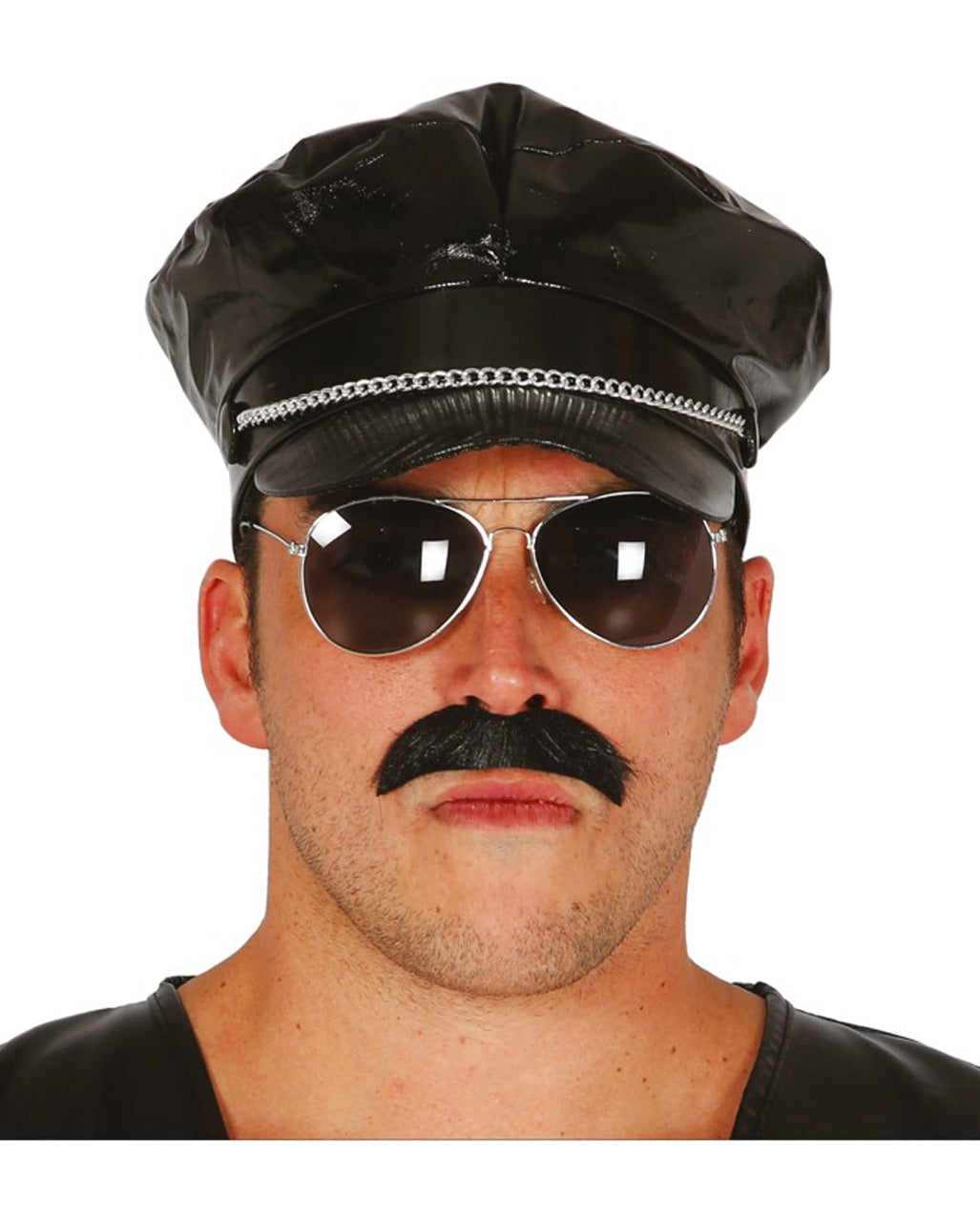 Rocker Schirmmütze schwarz