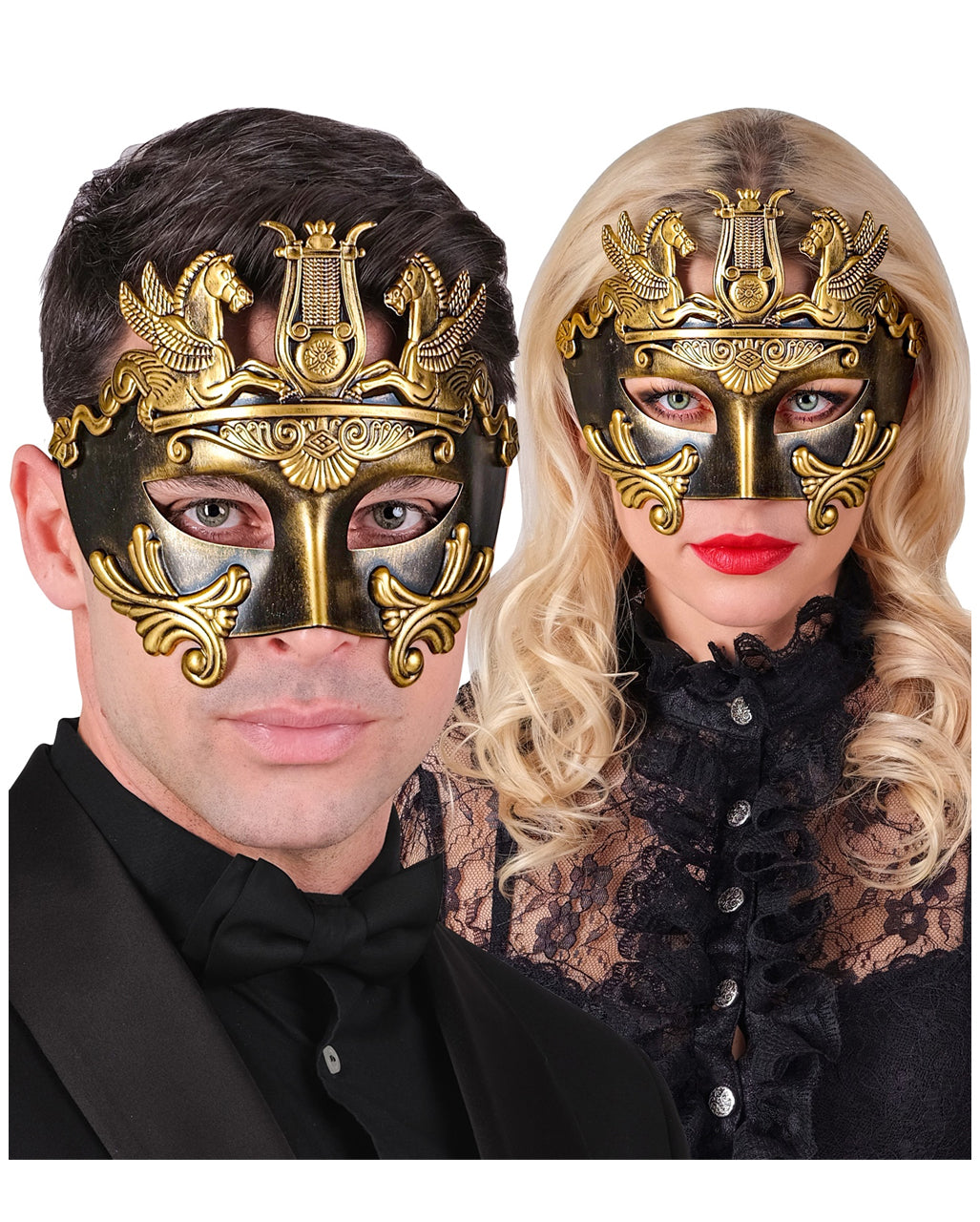 Römische Antik-Goldene Augenmaske