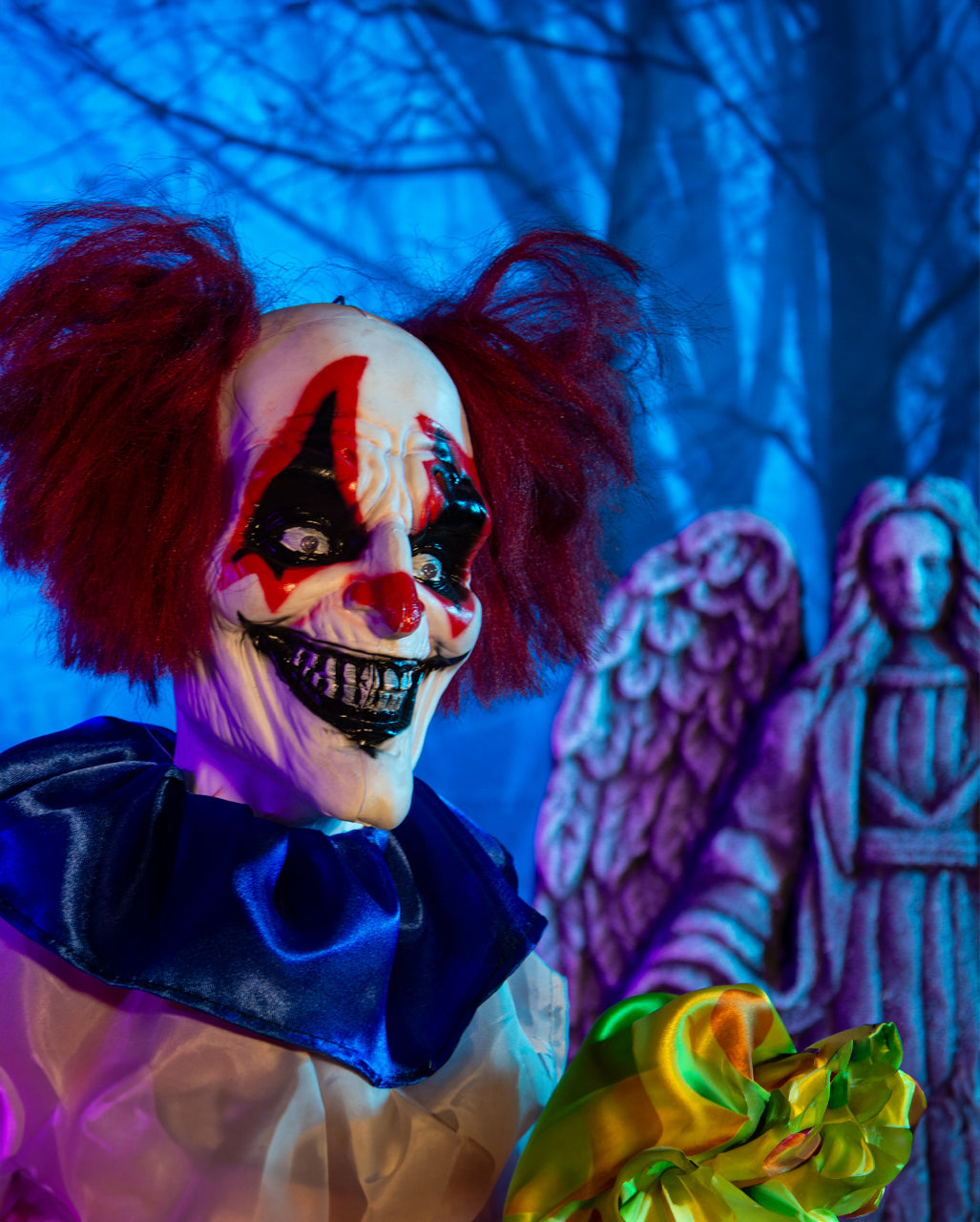 RonKILLi Horror Clown Animierte Standfigur 89cm