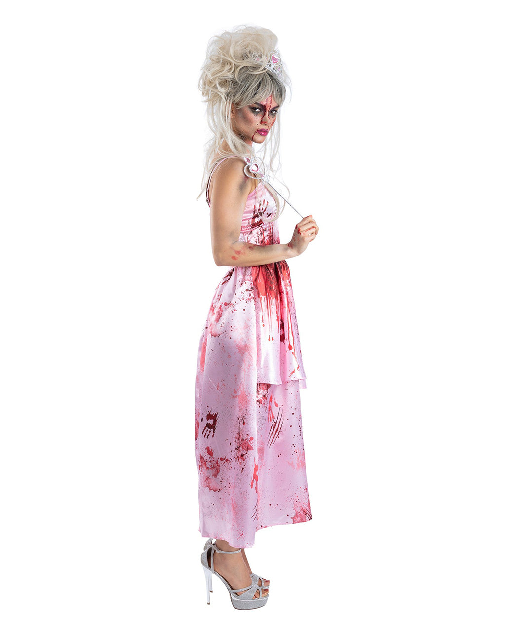 Rosa Zombie Prinzessin Damen Kostüm