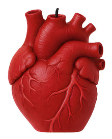 Rote, Anatomisch Geformte Kerze in Herzform 10cm
