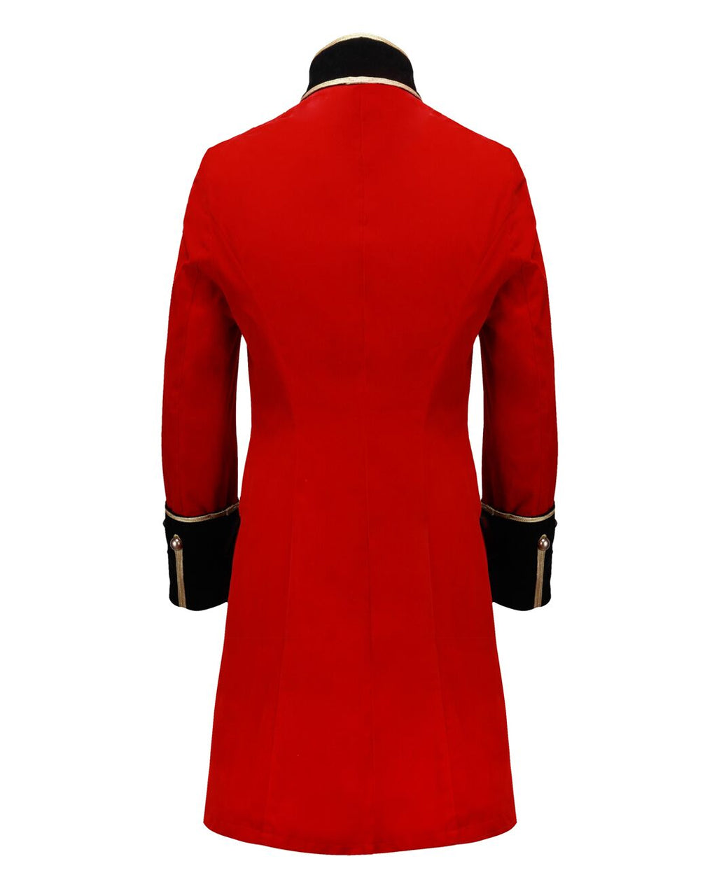 Rote Militär Jacke mit Goldborte