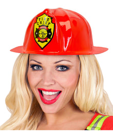 Roter Feuerwehr Helm