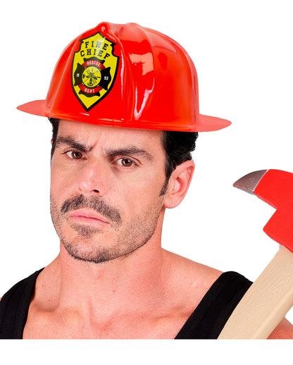 Roter Feuerwehr Helm