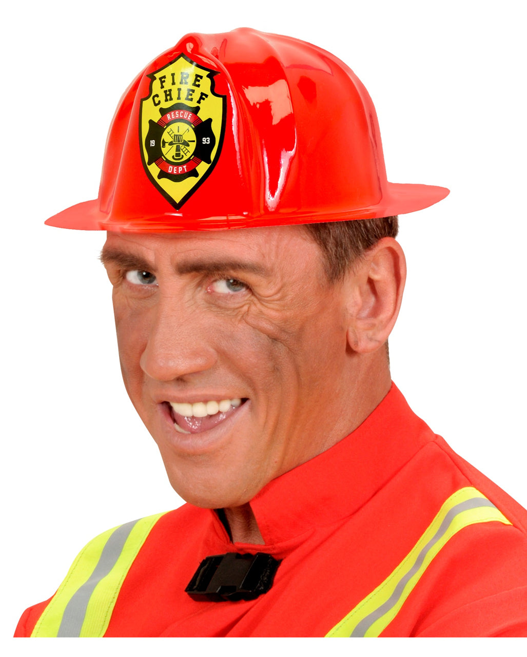 Roter Feuerwehr Helm
