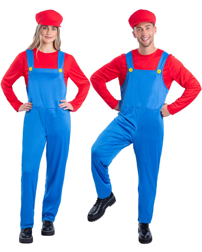 Rotes Klempner Unisex Kostüm