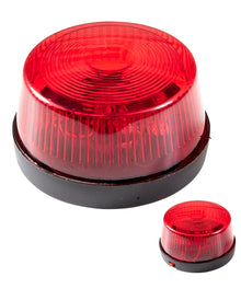 Rotes Warnlicht mit Sirene