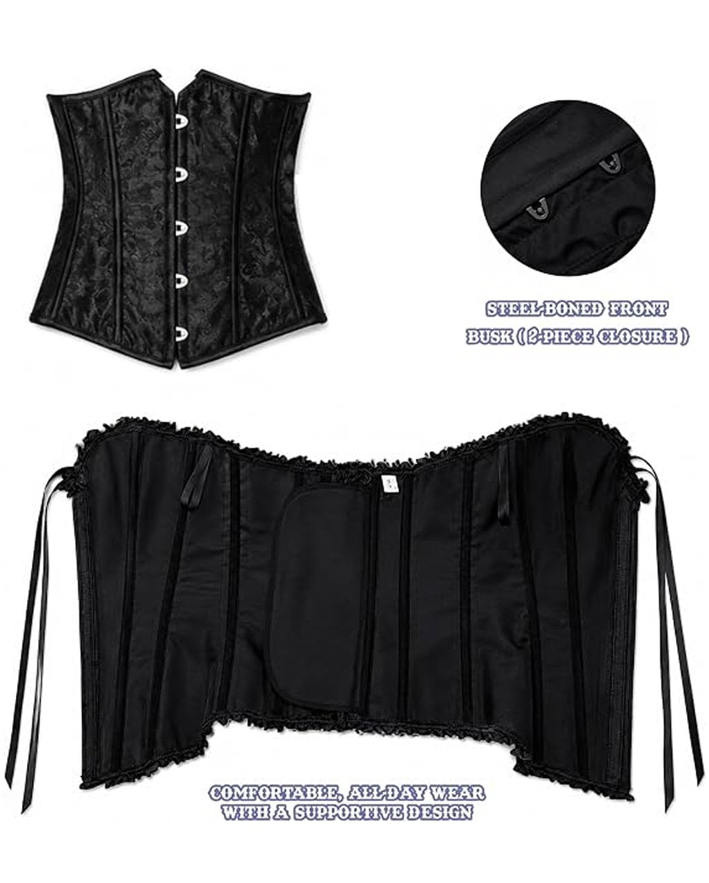 Roodkapje Gothic-kostuum voor dames