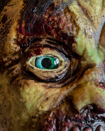 Rottende Zombie Muurschildering Met Beweging