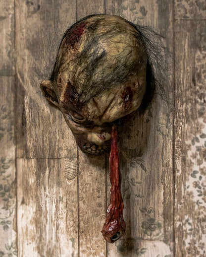 Rottende Zombie Muurschildering Met Beweging