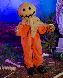 Sammy Halloween Standfigur mit Bewegung, Licht & Sound 80cm