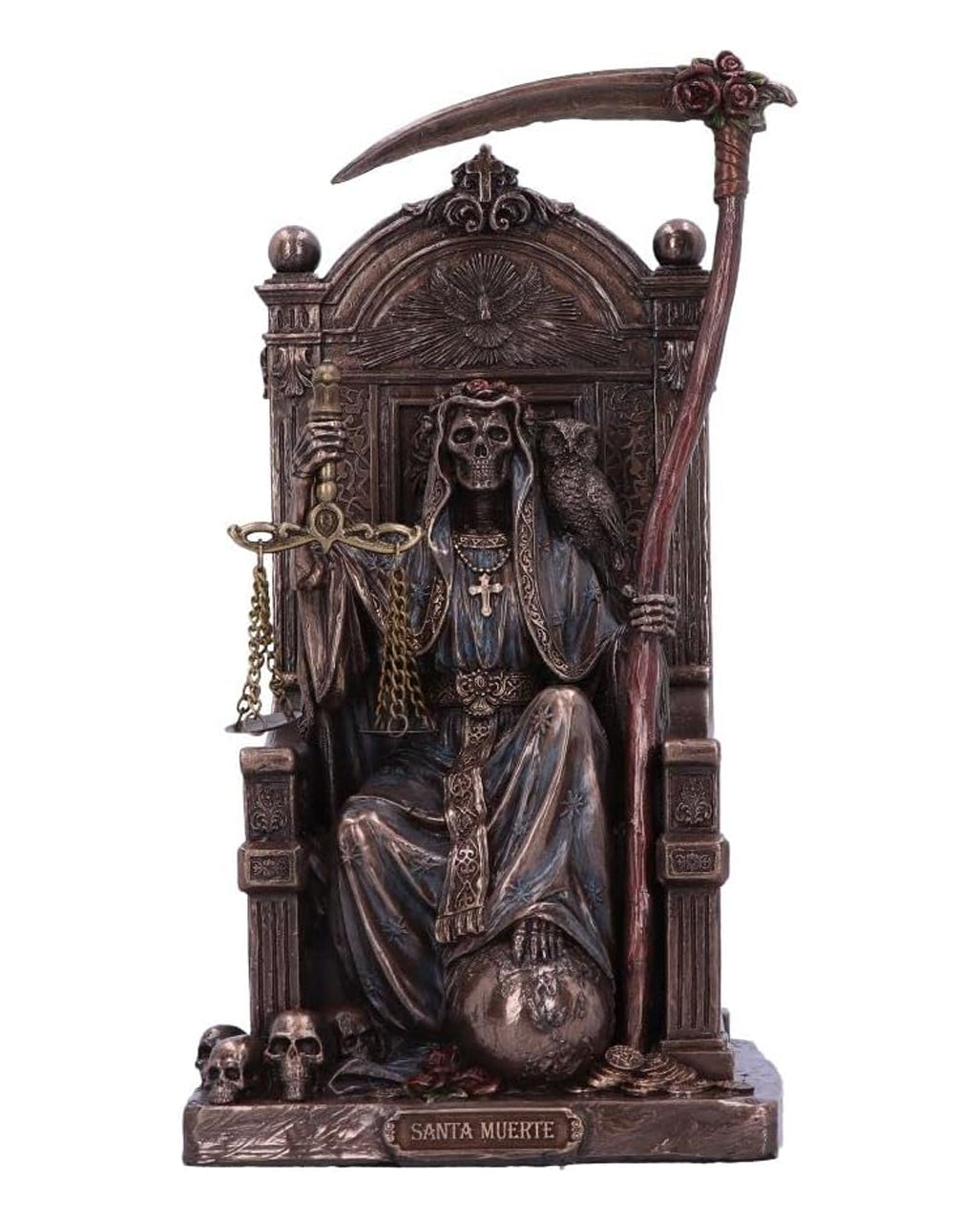 Santa Muerte Thronfigur 22cm