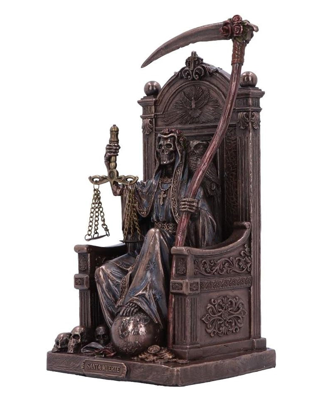 Santa Muerte Thronfigur 22cm