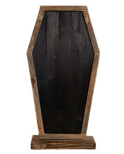 Coffin Chalkboard As Table Decoration 43cm