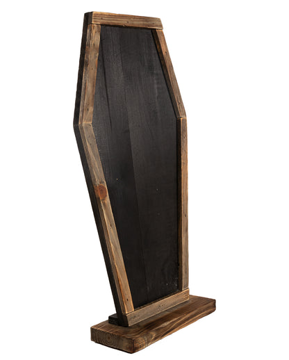 Coffin Chalkboard As Table Decoration 43cm