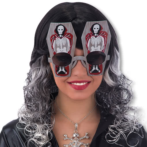 Coffin Joke Glasses