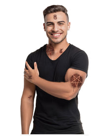 Satanic Panic Tattoos