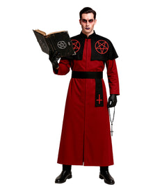 Satanisch kardinaal-kostuum voor heren
