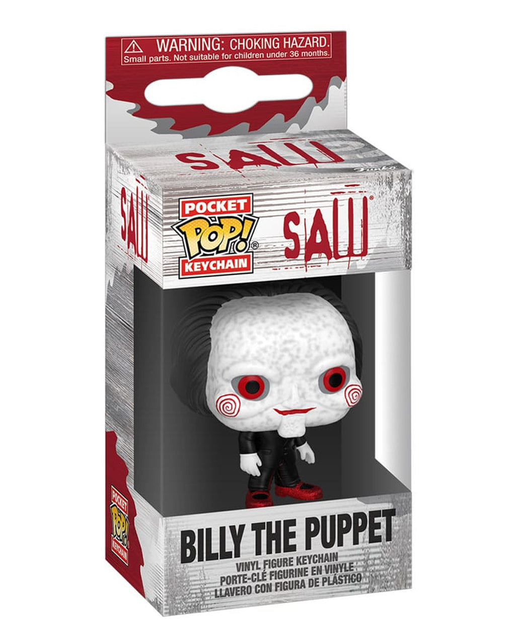 Saw Puppe Billy Funko Pocket POP! Schlüsselanhänger 4cm