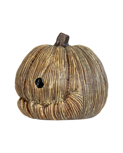 Scary Aged Halloween Pumpkin 10cm