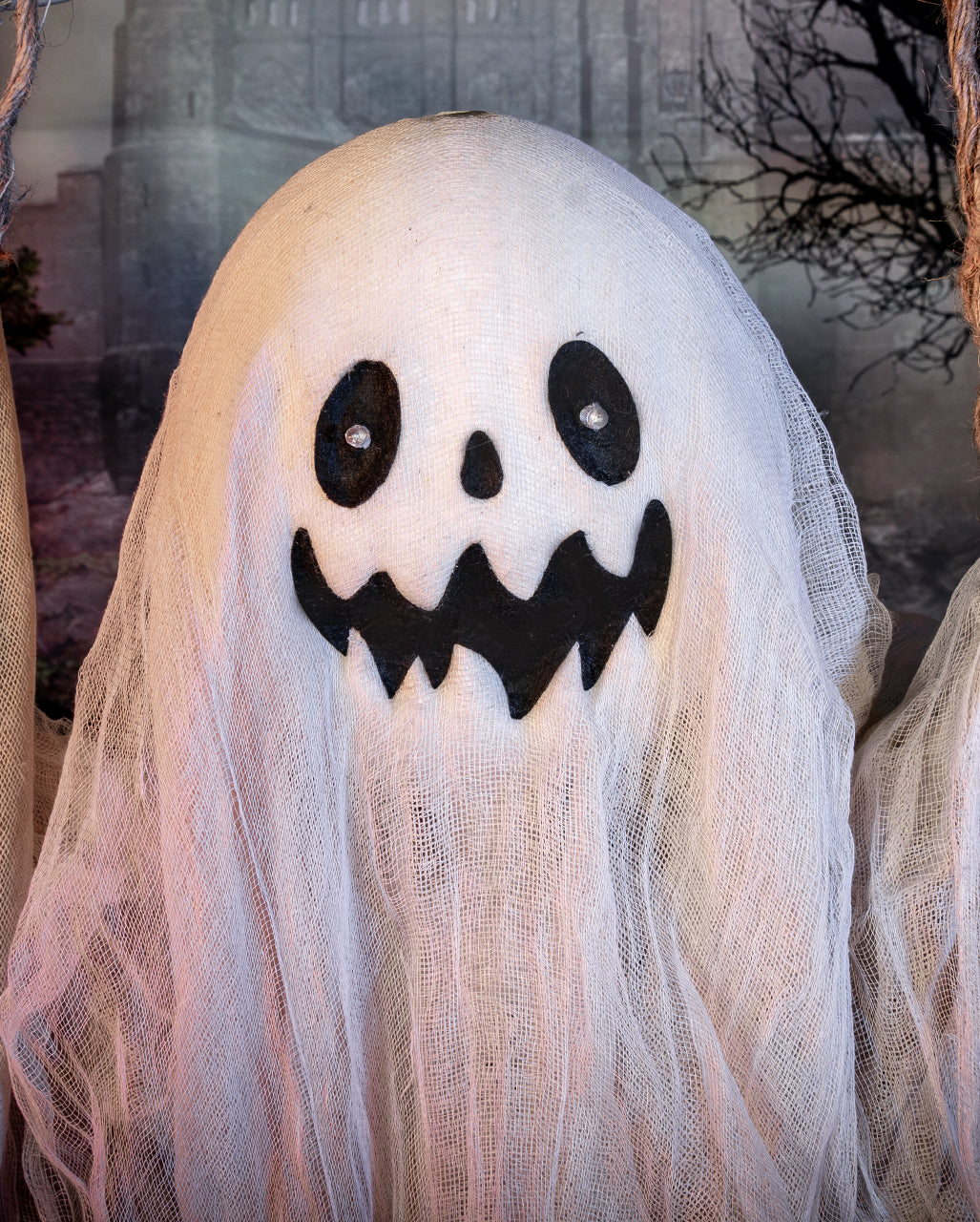 Fantasma Spaventoso Sull'altalena Animatronic Di Halloween 120 Cm