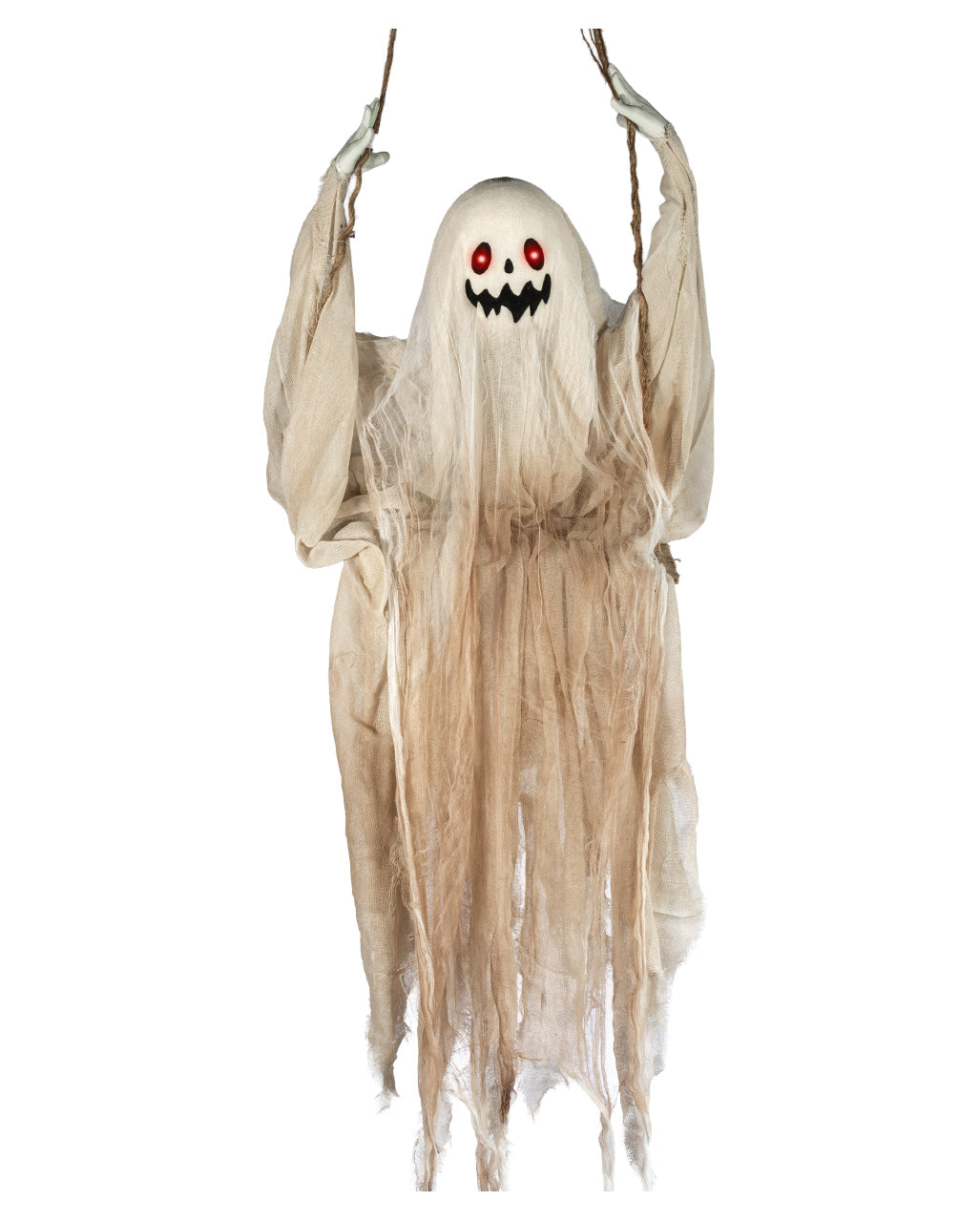 Fantasma Spaventoso Sull'altalena Animatronic Di Halloween 120 Cm