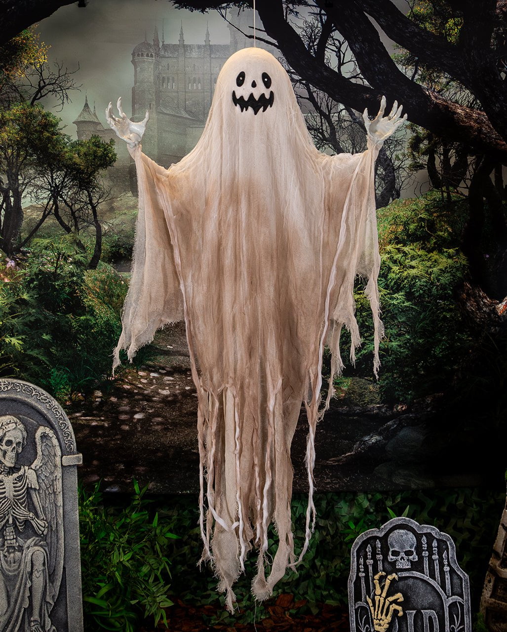 Eng Spook Halloween Animatronic 120cm