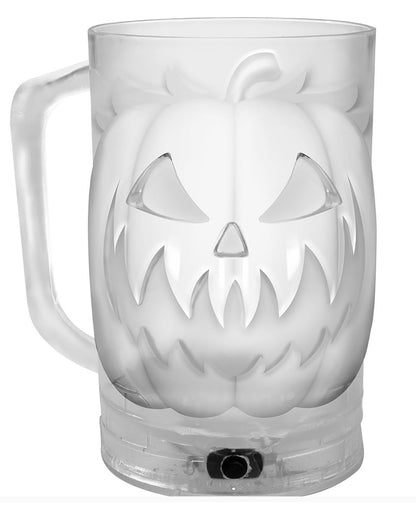 Scary Kürbis LED Bierkrug