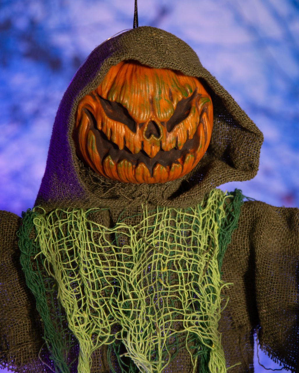 Scary Pumpkin Man Hanging Figure 60cm