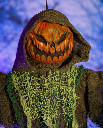 Scary Pumpkin Man Hanging Figure 60cm
