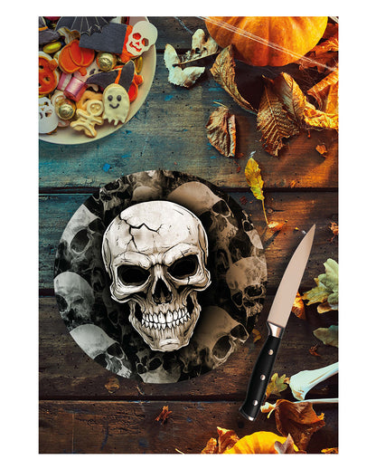 Scary Skull Pappteller 6 St.