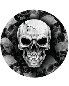Scary Skull Pappteller 6 St.