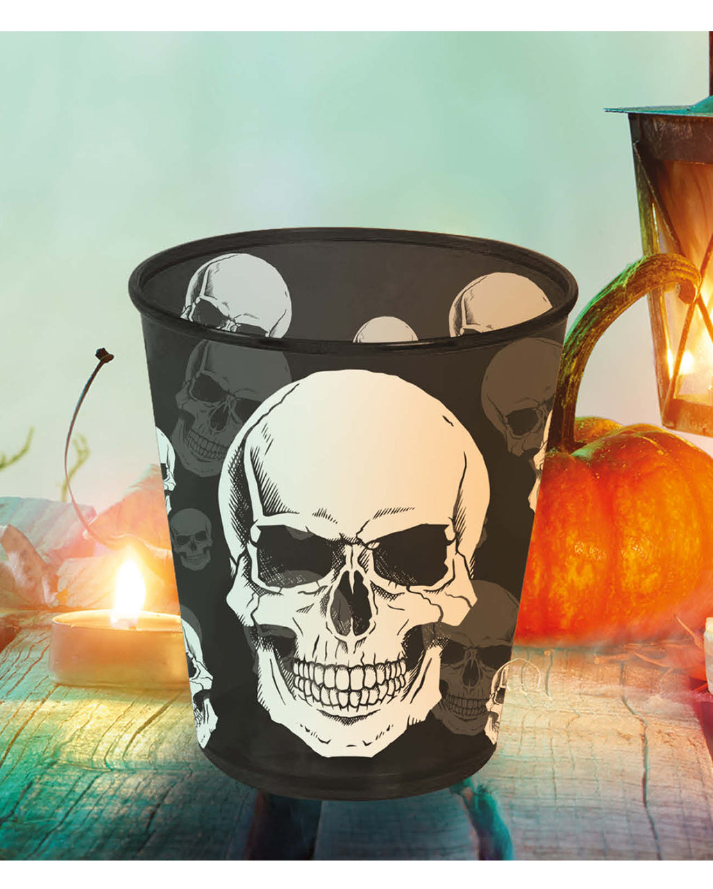 Scary Skull Partybecher