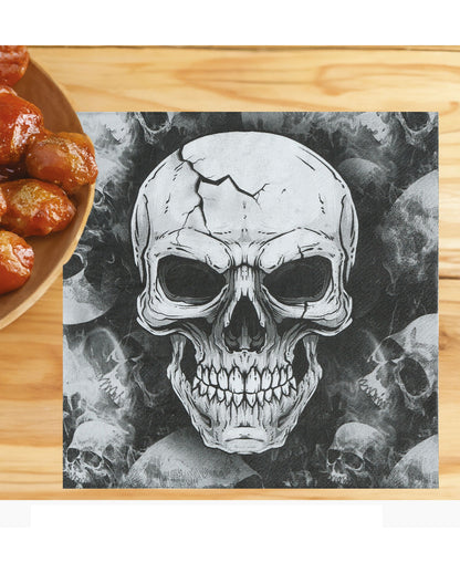 Scary Skull Servietten 12 St.