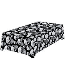 Scary Skull Tablecloth 137x274cm