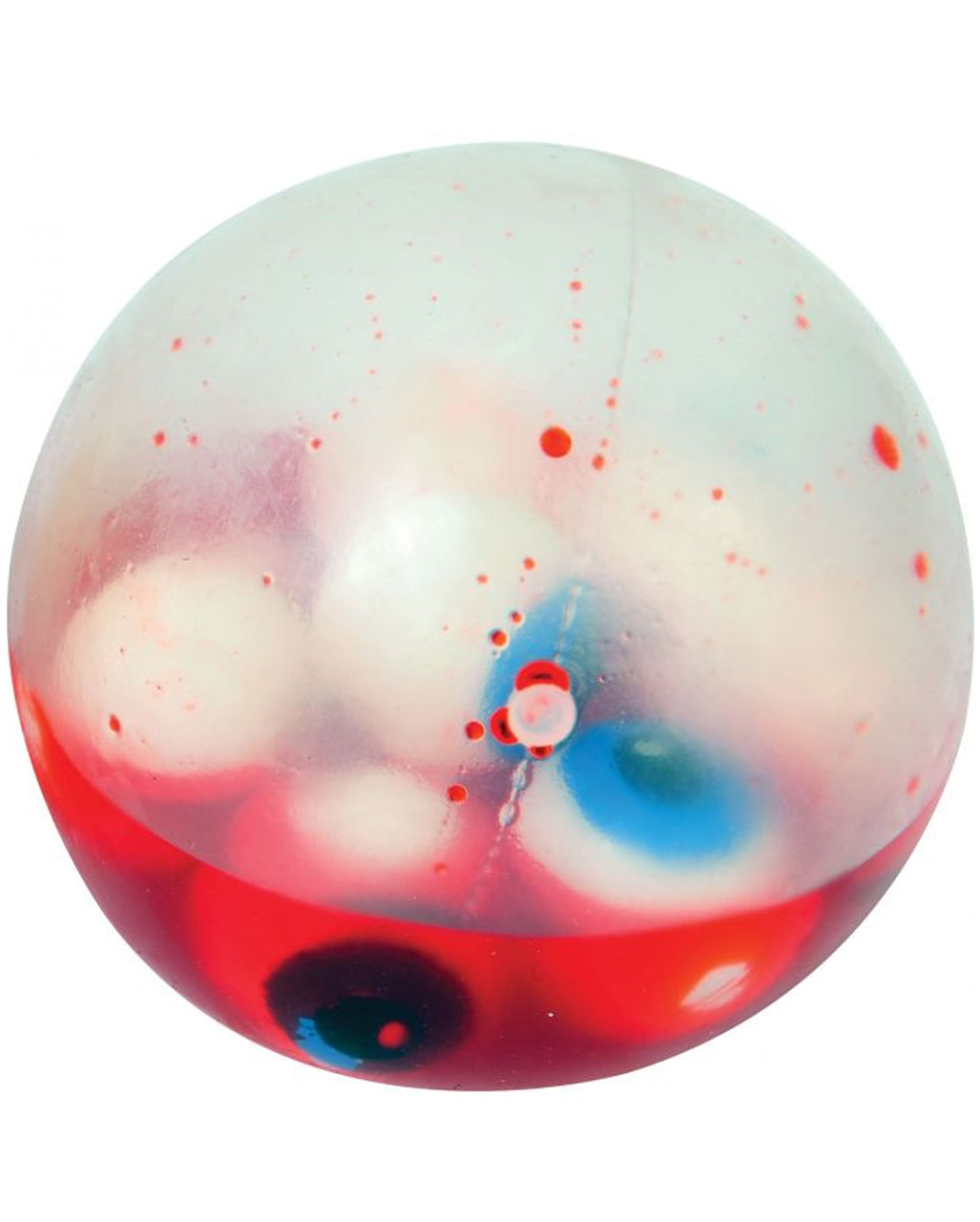 Scary Squeezie Quetschball mit blutigen Augen