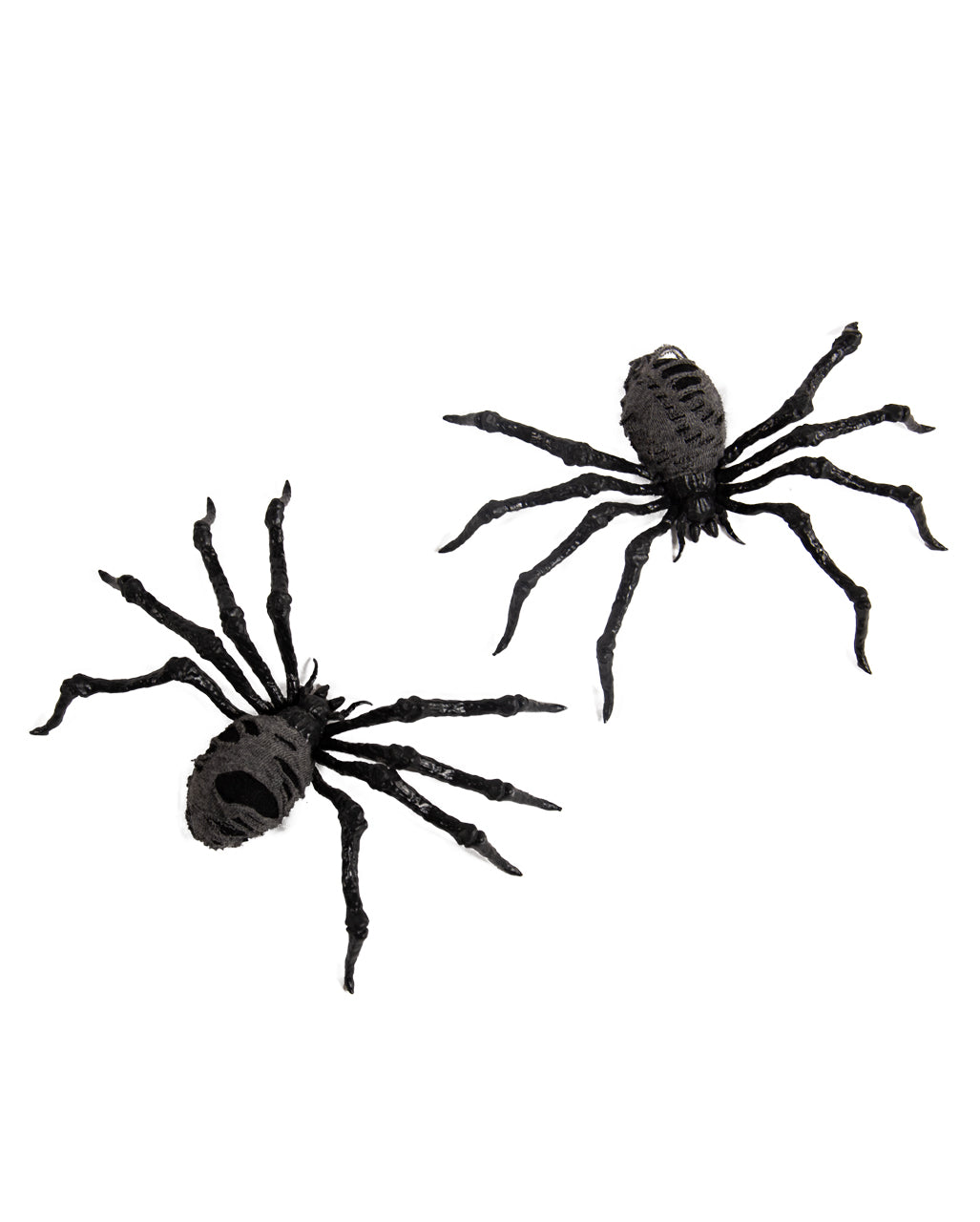 Spaventosi Ragni Disgustosi Con Pelliccia Di Stoffa Per Formaggi 19cm Set Di 2