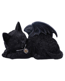 Schlafendes Vampir Kätzchen 18cm