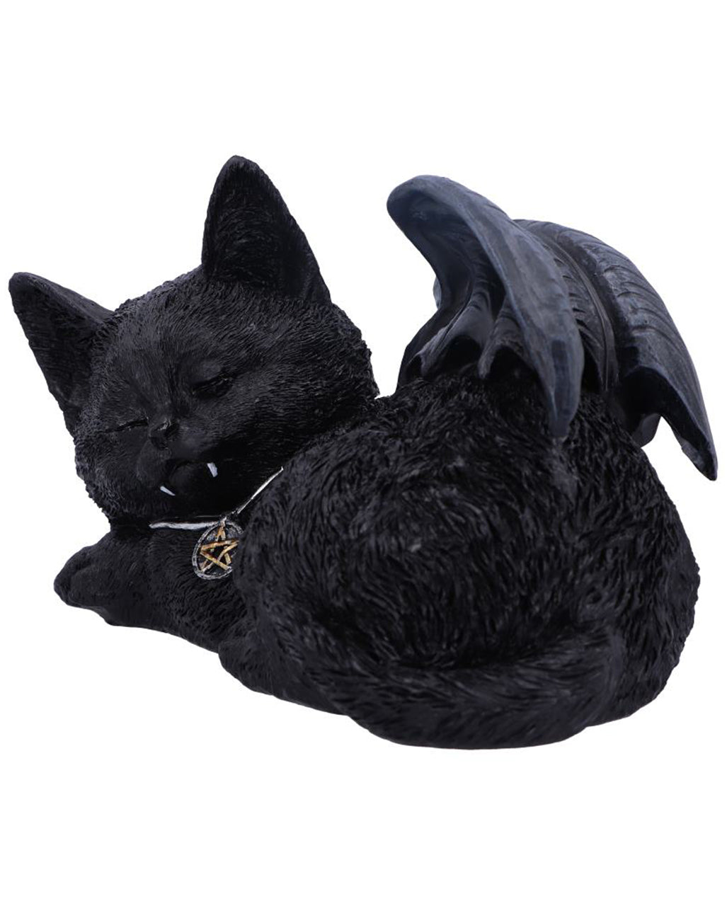 Schlafendes Vampir Kätzchen 18cm