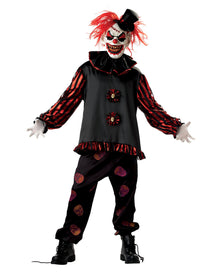 Horror Clown Kostüm mit Maske