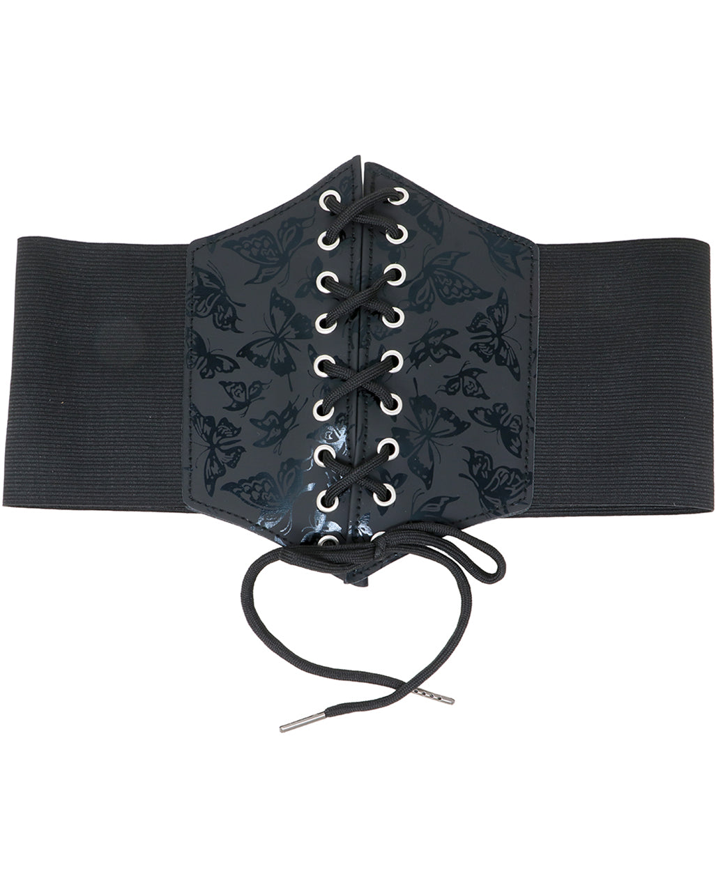 Corset « Papillon » noir